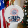 America 250 Firework Ceramic Ornament TH10 894649