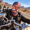 Funny Human Face Ski Mask Personalized Gift For Bikers, Motorcycle Lovers HO82 903990