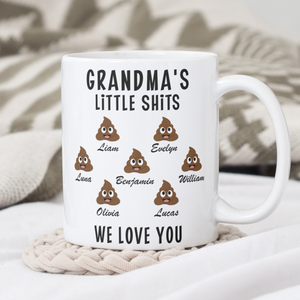 Grandma's Little Shits Custom Mug 892014