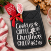 Personalized Sweet Christmas Wishes Cheer Potholder, Christmas Cookie Gift LM32 670539