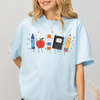 Personalized Name Funny Teacher Life Crayon Apple Pencil Notebook Comfort Shirt LM32 669543