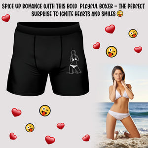 Custom Hot Girlfriend Photo Boxer Valentine's Gift TH10 898209