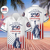 Custom Name American U.S.A 250 Years Of Freedom Hawaii Shirt HO82 902760