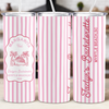 Custom Name Beach Icon Skinny Tumbler - Personalized Summer Party Cup HO82 902992