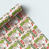 Six Seven Hand Christmas Wrapping Paper, Funny Holiday Gift 6 7 Wrapping Paper For Kids CH07 899222