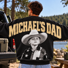 Personalized Vintage Photo Dad, Mom Shoulder to Shoulder Hoodie, Sweatshirt LM32 670475