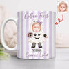Custom Cute Baby Face Little Boo - Funny Halloween Print Full Mug LM32 669559