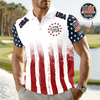 Custom Name USA 250 Years of Independence 1776–2026 American Flag Patriotic Polo Shirt HO82 902024