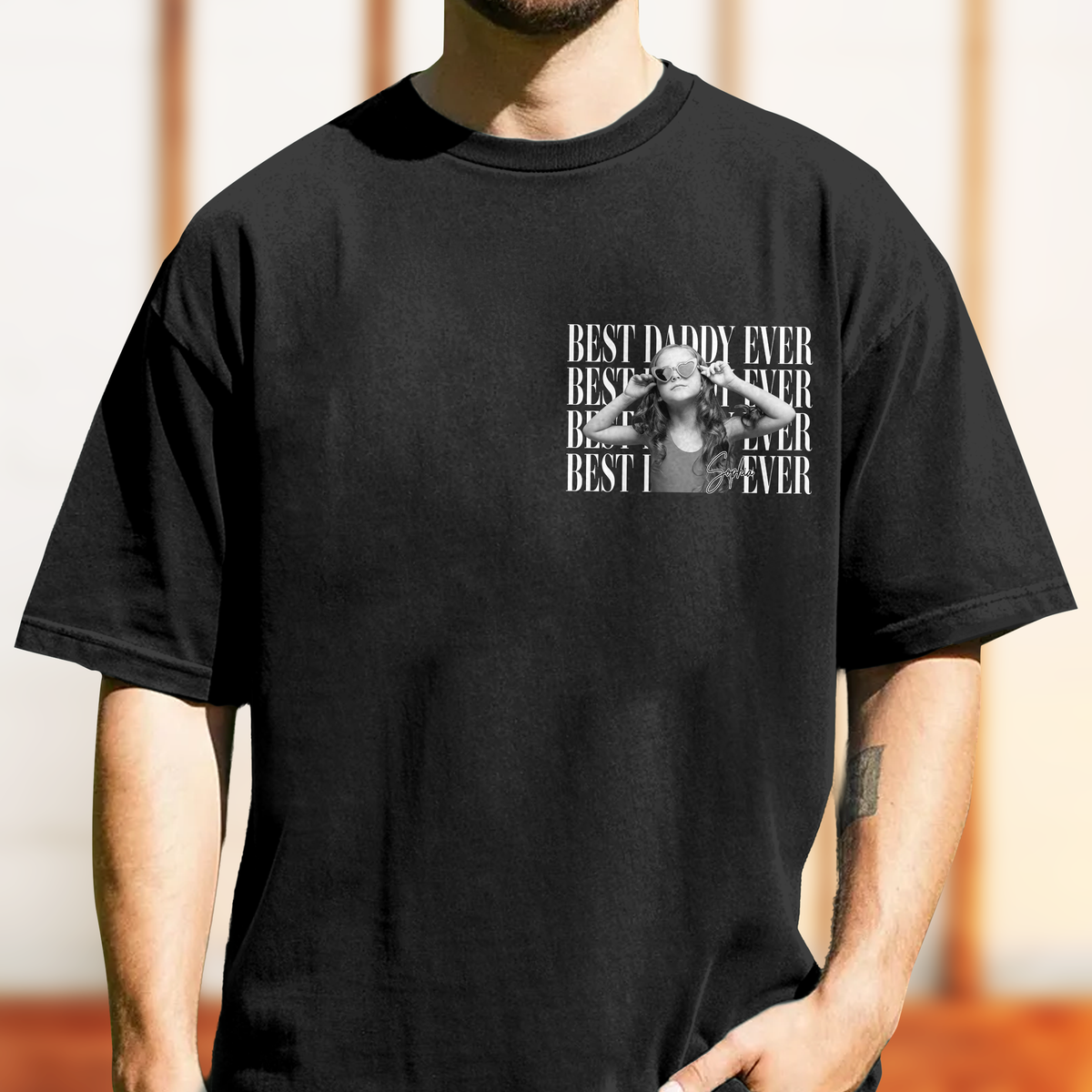 Custom Photo Best Dad Best Mom Ever Family Comfort Shirt TH10 169949