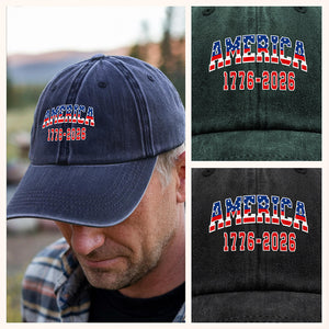 America 1776 - 2026 Baseball Cap TH10 896303