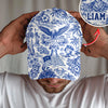 Personalized America 1776-2026 Anniversary Toile De Jouy Style Classic Cap HO82 902452
