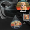 Custom Dog Photo With Vintage Retro Style Car Door Projector Light HO82 894360