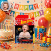 Custom Photo Editable Happy Birthday Wheels Gift For Kids CH07 911694