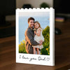 Custom Photo I Love You Dad Building Brick Blocks Gift For Dad, Father's Day HO82 902500