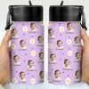 Custom Photo Cute Pattern Kids Water Bottle - Personalized Back To School Gift HO82 902850