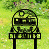 Personalized RV Campfire Garden Stake - Gift For Camping Lovers HO82 902964