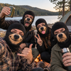 Funny Bear Face 3D Mask, Wildlife Adventure with Friends, Campers LM32 670417