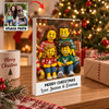 Custom Lego Family Photo Merry Christmas Building Brick Blocks Gift LM32 670211