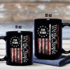 250 Years America Independence We The People US Black Mug HA75 897394