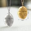 Custom Pet Photo You Left Paw Prints On My Heart Memorial Locket Necklace LM32 893323