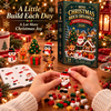 24-Day Mini Christmas 3D Brick Ornament Advent Calendar CH07 180652