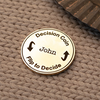 Decision Coin Custom Engraved Brass Coin Couples Gifts for Him or Her Anniversary Gift Birthday Gift Christmas Gift CH07 895600