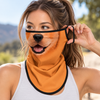 Funny Animal Face Neck Gaiter Mask, Novelty Face Cover for Adults LM32 670383