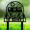 Personalized RV Campfire Garden Stake - Gift For Camping Lovers HO82 902964