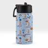 Custom Photo Cute Pattern Kids Water Bottle - Personalized Back To School Gift HO82 902850