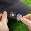 Personalised Photo Golf Ball Marker with Magnetic Hat Clip with Name Birthday Father's Day Gift for Golf Lover HO82 900624