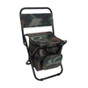GeckoCustom 2 in 1 Folding Fishing Chair Bag Fishing Backpack Chairs Stool Convenient Wear-resistantv for Outdoor Hunting Climbing Equipment Camo-2
