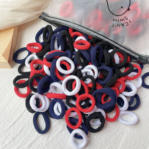GeckoCustom 20/50pcs Kids Elastic Hair Bands Girls Sweets Scrunchie Rubber Band for Children Hair Ties Clips Headband Baby Hair Accessories 28 / 20 Pieces