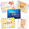 GeckoCustom 30 Teacher Appreciation Cards Bulk with Envelopes - Teacher Thank You Cards 300GSM Blank Greeting Cards for Teachers, Employees, Nurse, Volunteers and Doctor 30 Appreciation Card