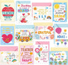 GeckoCustom 30 Teacher Appreciation Cards Bulk with Envelopes - Teacher Thank You Cards 300GSM Blank Greeting Cards for Teachers, Employees, Nurse, Volunteers and Doctor 36 Teacher Thank You Card