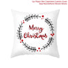 GeckoCustom 45cm Christmas Cushion Cover Navidad Merry Christmas Decorations For Home 2023 Xmas Noel Cristmas Ornaments New Year Gifts 2024 1