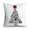 GeckoCustom 45cm Christmas Cushion Cover Navidad Merry Christmas Decorations For Home 2023 Xmas Noel Cristmas Ornaments New Year Gifts 2024 19