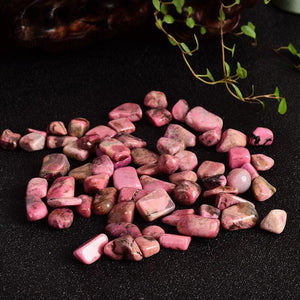 GeckoCustom 50/100g Natural Crystal Amethyst Agate Irregular Mineral Healing Stone Gravel Specimen Suitable For Aquarium Home Decor Crafts rosy quartz / 100g