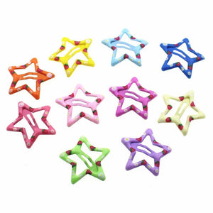 GeckoCustom 5Pcs/set Cute Colorful Dog Hairpin