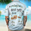 GeckoCustom Best Papa Ever Ever Father's Day Hawaii Shirt TH10 891095