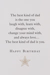 GeckoCustom Birthday Card to Father (Best Kind of Dad)