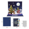 GeckoCustom Christmas Card Pop Up 3D Greeting Card New Year Christmas gift 2