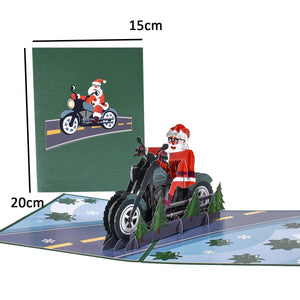 GeckoCustom Christmas Card Pop Up 3D Greeting Card New Year Christmas gift 15