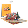 GeckoCustom Christmas Card Pop Up 3D Greeting Card New Year Christmas gift 17