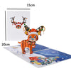 GeckoCustom Christmas Card Pop Up 3D Greeting Card New Year Christmas gift 18