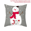 GeckoCustom Christmas Cushion Cover 45*45 Pillowcase Sofa Cushion Pillow Cases Cotton Pillow Covers Home Decoration 2023 Xmas Decor for Home 13