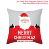 GeckoCustom Christmas Cushion Cover 45*45 Pillowcase Sofa Cushion Pillow Cases Cotton Pillow Covers Home Decoration 2023 Xmas Decor for Home 25