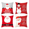 GeckoCustom Christmas Cushion Cover 45*45 Pillowcase Sofa Cushion Pillow Cases Cotton Pillow Covers Home Decoration 2023 Xmas Decor for Home