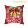 GeckoCustom Christmas Cushion Cover Merry Christmas Decorations for Home 2023 Christmas Ornament Navidad Noel Xmas Gifts Happy New Year 2024 style 4 / 45 x 45