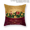 GeckoCustom Christmas Cushion Cover Merry Christmas Decorations for Home 2023 Christmas Ornament Navidad Noel Xmas Gifts Happy New Year 2024 style 31-55 / 45 x 45