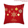 GeckoCustom Christmas Cushion Cover Merry Christmas Decorations for Home 2023 Christmas Ornament Navidad Noel Xmas Gifts Happy New Year 2024 style 17 / 45 x 45